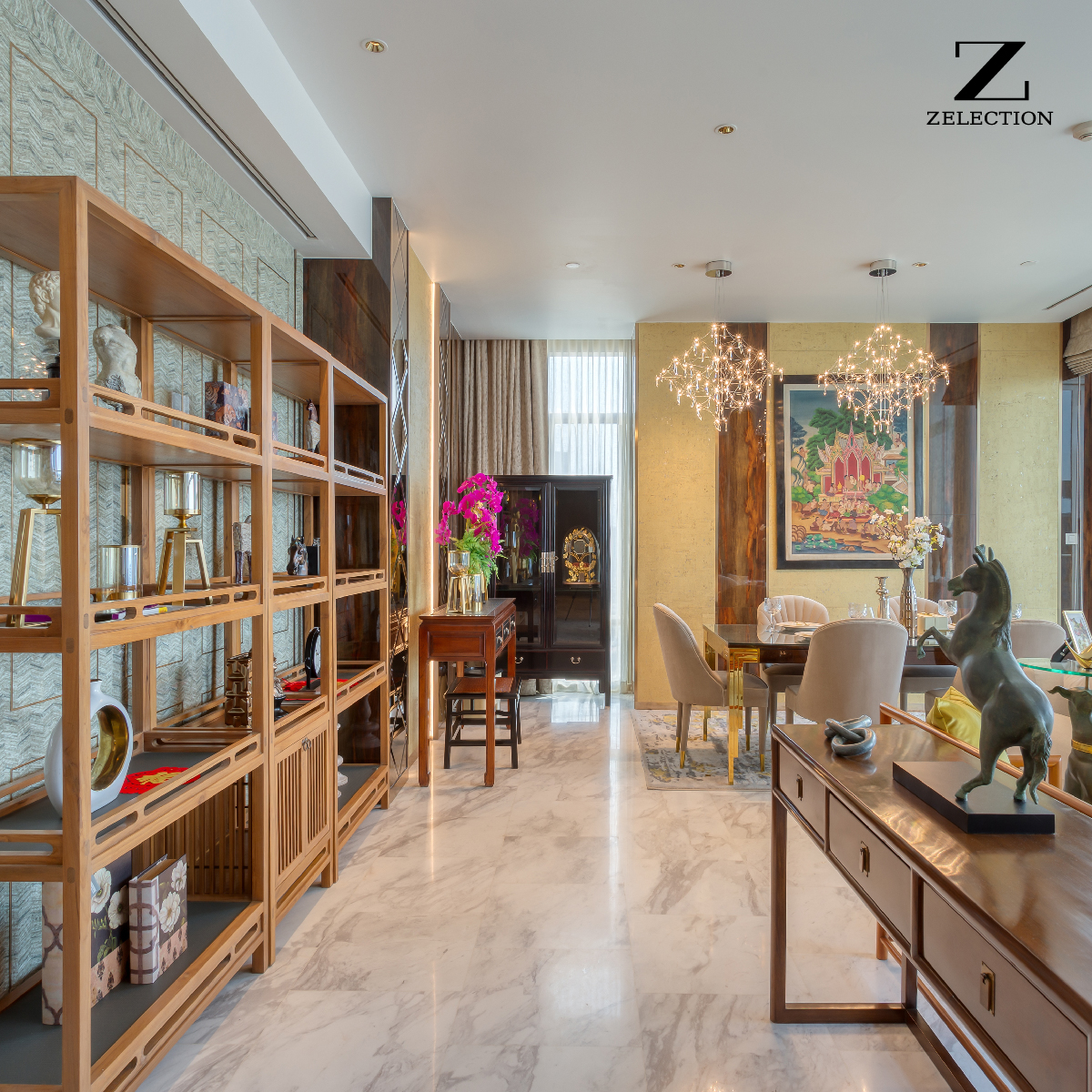 รีวิวผลงานออกแบบและติดตั้ง FOUR SEASONS - Zelection Interior - SB ...