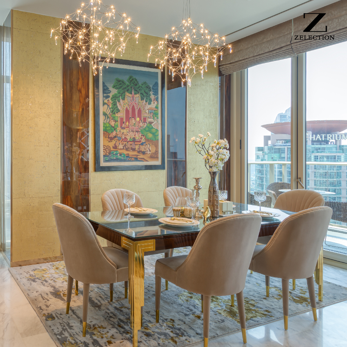 รีวิวผลงานออกแบบและติดตั้ง FOUR SEASONS - Zelection Interior - SB ...