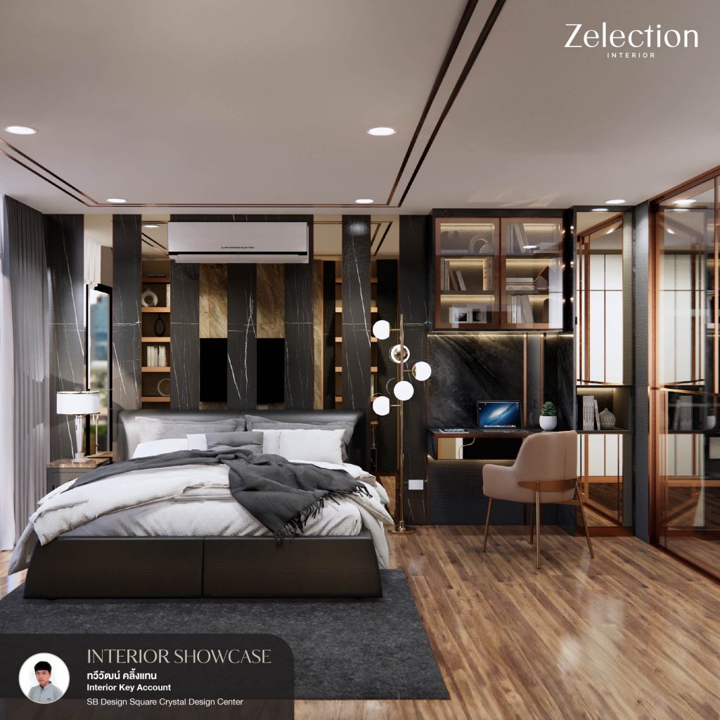 ทวีวัฒน์ คลิ้งแทน - Zelection Interior - SB Design Square